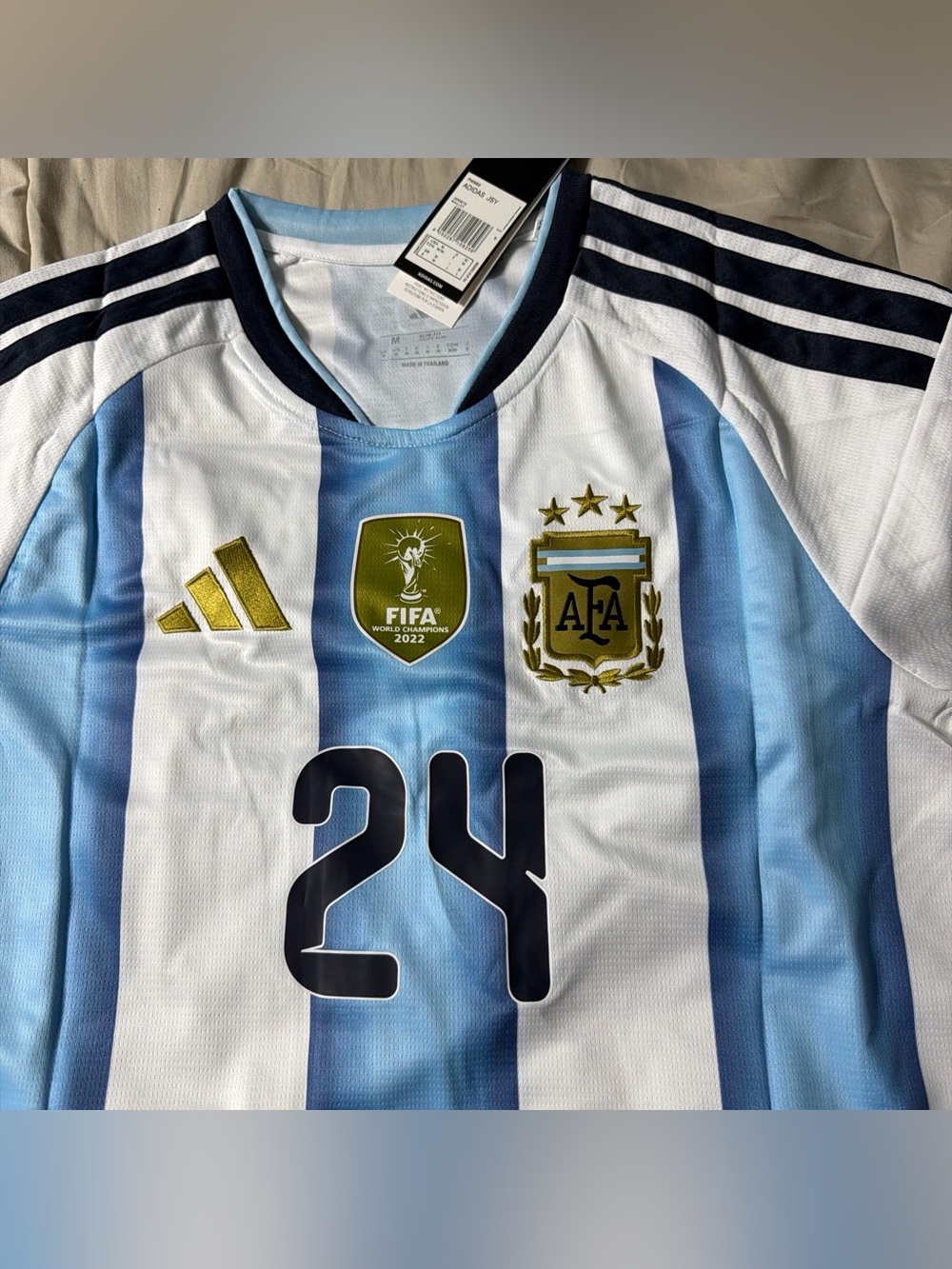Adidas Argentina Blue & White Soccer Jersey